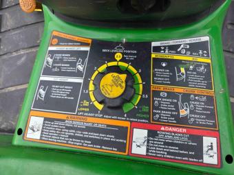 Газонокосарка John Deere X540 (54") 2014р. foto 10