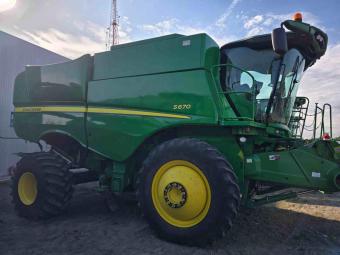 Комбайн John Deere S 670, 2013 року foto 3