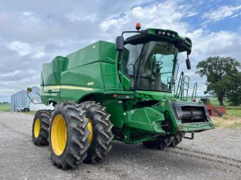 Комбайн John Deere S680 2014 рік foto 4