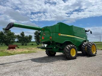 Комбайн John Deere S680 2014 рік foto 7