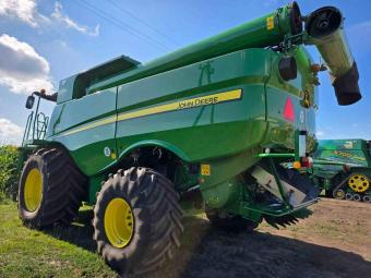 Комбайн John Deere S790 (2020 р.) +жатка 735D +транспортний візок (КОМПЛЕКТ) foto 11