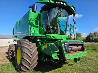 Комбайн John Deere S790 (2020 р.) +жатка 735D +транспортний візок (КОМПЛЕКТ) foto 3