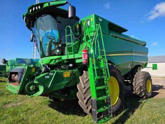 Комбайн John Deere S790 (2020 р.) +жатка 735D +транспортний візок (КОМПЛЕКТ) foto 9