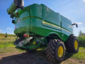 Комбайн John Deere S790 (2020 р.) +жатка 735D +транспортний візок (КОМПЛЕКТ) foto 15