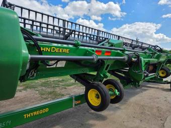 Комбайн John Deere S790 (2020 р.) +жатка 735D +транспортний візок (КОМПЛЕКТ) foto 54