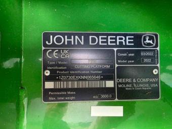 Комбайн John Deere S780 2022 р.,+Жатка 730Х +транспортний візок (КОМПЛЕКТ) foto 50