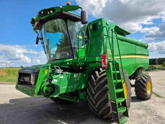 Комбайн John Deere S780 2022 р.,+Жатка 730Х +транспортний візок (КОМПЛЕКТ)