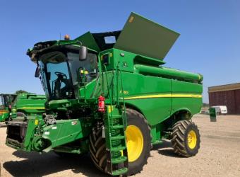 Комбайн John Deere S780 2022 р.,+Жатка 730Х +транспортний візок (КОМПЛЕКТ)