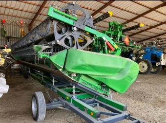 Комбайн John Deere S780 2022 р.,+Жатка 730Х +транспортний візок (КОМПЛЕКТ) foto 4