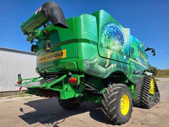 Комбайн John Deere S780 (2019 р.),+Жатка 630Х +транспортний візок (КОМПЛЕКТ) ( Нові гусениці) foto 8