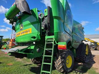 Комбайн John Deere S780 (2019 р.),+Жатка 630Х +транспортний візок (КОМПЛЕКТ) ( Нові гусениці) foto 26