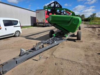 Комбайн John Deere S780 (2019 р.),+Жатка 630Х +транспортний візок (КОМПЛЕКТ) ( Нові гусениці) foto 87