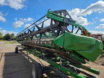 Комбайн John Deere S780 (2019 р.),+Жатка 630Х +транспортний візок (КОМПЛЕКТ) ( Нові гусениці) foto 68
