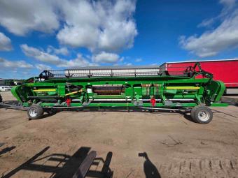 Комбайн John Deere S780 (2019 р.),+Жатка 630Х +транспортний візок (КОМПЛЕКТ) ( Нові гусениці) foto 79