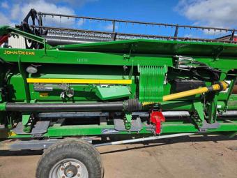 Комбайн John Deere S780 (2019 р.),+Жатка 630Х +транспортний візок (КОМПЛЕКТ) ( Нові гусениці) foto 84