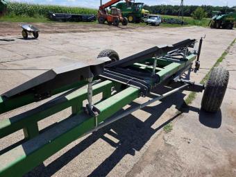 Комбайн John Deere S780 (2019 р.),+Жатка 630Х +транспортний візок (КОМПЛЕКТ) ( Нові гусениці) foto 88