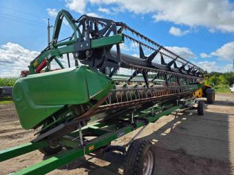 Комбайн John Deere S780 (2019 р.),+Жатка 630Х +транспортний візок (КОМПЛЕКТ) ( Нові гусениці) foto 76