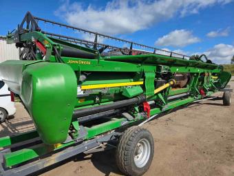 Комбайн John Deere S780 (2019 р.),+Жатка 630Х +транспортний візок (КОМПЛЕКТ) ( Нові гусениці) foto 85