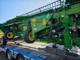 Комбайн John Deere X9 R 1000 (2022 р.) +жатка HD40Х +транспортний візок (КОМПЛЕКТ) foto 149