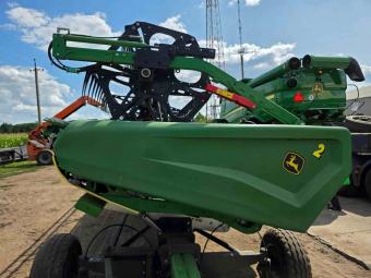 Комбайн John Deere X9 R 1000 (2022 р.) +жатка HD40Х +транспортний візок (КОМПЛЕКТ) foto 113