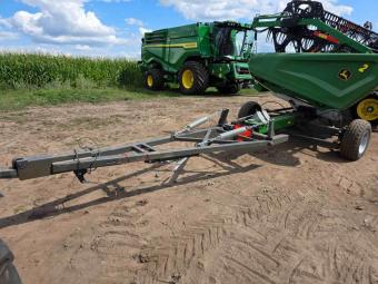 Комбайн John Deere X9 R 1000 (2022 р.) +жатка HD40Х +транспортний візок (КОМПЛЕКТ) foto 166