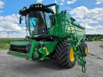 Комбайн John Deere X9 R 1000 (2022 р.) +жатка HD40Х +транспортний візок (КОМПЛЕКТ) foto 4
