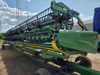 Комбайн John Deere X9 R 1000 (2022 р.) +жатка HD40Х +транспортний візок (КОМПЛЕКТ) foto 112