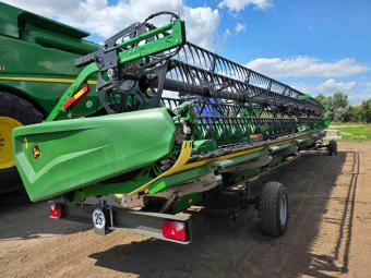 Комбайн John Deere X9 R 1000 (2022 р.) +жатка HD40Х +транспортний візок (КОМПЛЕКТ) foto 121