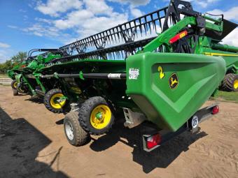 Комбайн John Deere X9 R 1000 (2022 р.) +жатка HD40Х +транспортний візок (КОМПЛЕКТ) foto 119