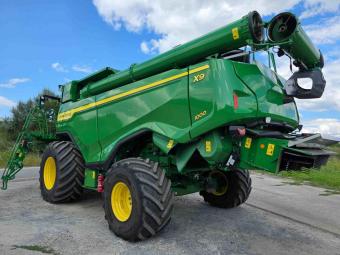 Комбайн John Deere X9 R 1000 (2022 р.) +жатка HD40Х +транспортний візок (КОМПЛЕКТ) foto 5
