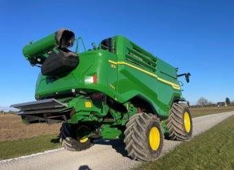 Комбайн John Deere Х9 (2022 р.в) +жатка HD40Х +транспортний візок foto 2