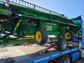 Комбайн John Deere X9 R 1000 (2022 р.) +жатка HD40Х +транспортний візок (КОМПЛЕКТ) foto 147