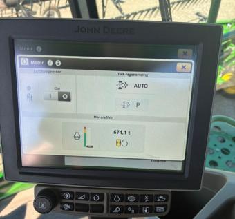 Комбайн John Deere Х9 (2022 р.) +жатка HD40Х +транспортний візок foto 3