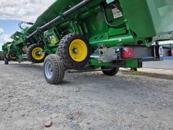 Комбайн John Deere X9 R 1000 (2022 р.) +жатка HD40Х +транспортний візок (КОМПЛЕКТ) foto 79