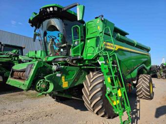 Комбайн John Deere X9 R 1000 (2022 р.) +жатка HD40Х +транспортний візок (КОМПЛЕКТ)