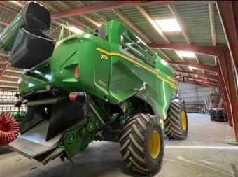 Комбайн John Deere Х9 (2022 р.) +жатка HD40Х +транспортний візок foto 2