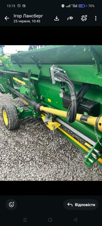 Комбайн John Deere S785i 2021 р.,+жатка 635Х, +транспротний візок (КОМПЛЕКТ) foto 19