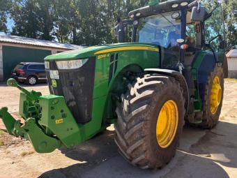 Трактор John Deere 8345R , 2017 рік (повна спарка) foto 2
