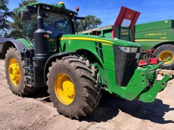 Трактор John Deere 8345R , 2017 рік (повна спарка)