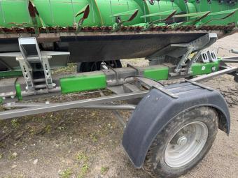 Жниварка JOHN DEERE 735X (2021 р.в.) +транспортний візок Ziegler foto 13