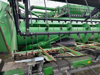 Жниварка JOHN DEERE 735X (2021 р.в.) +транспортний візок Ziegler foto 6