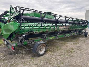 Жниварка JOHN DEERE 735X (2021 р.в.) +транспортний візок Ziegler