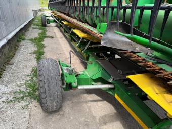 Жниварка JOHN DEERE 635X (2019 р.в.) +транспортний візок Zurn foto 13