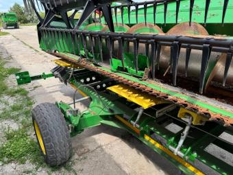Жниварка JOHN DEERE 635X (2019 р.в.) +транспортний візок Zurn foto 19