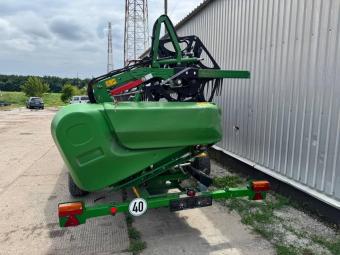 Жниварка JOHN DEERE 635X (2019 р.в.) +транспортний візок Zurn foto 8
