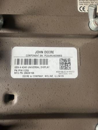 Дисплей універсальний John Deere 4240 foto 6