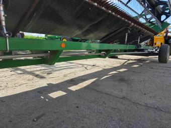 Жниварка JOHN DEERE 630X  2019 р. + транспортний візок COCHET 4WD/11/1 foto 43