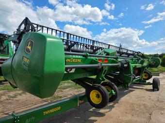 Жниварка JOHN DEERE 735D  2019 р. + транспортний візок THYREGOD A/S DK 7323 foto 6