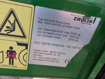Жниварка JOHN DEERE HD40X  2022 р. + транспортний візок ZIEGLER Power Carrier foto 82