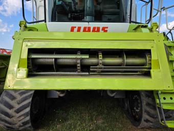 Комбайн Claas Lexion 580, 2005 р., жниварка V900, транспортний візок ( Комплект ) foto 7